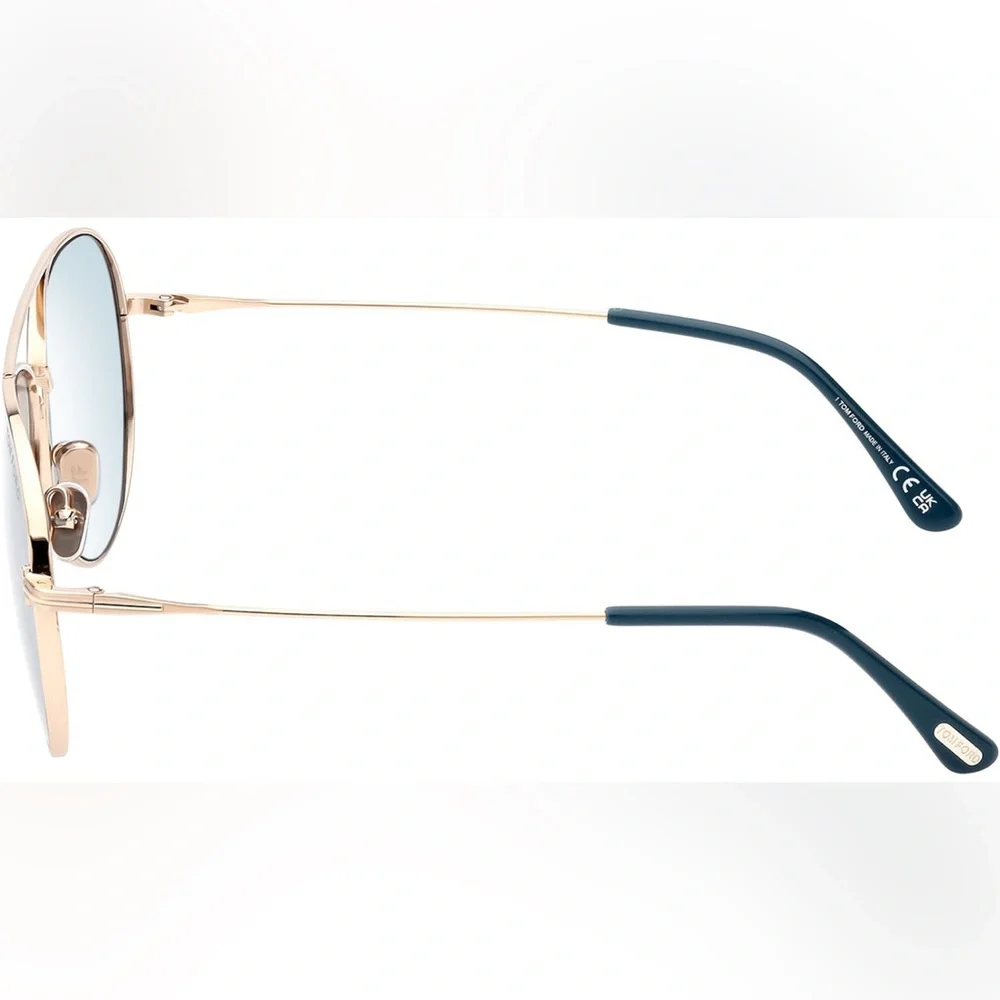 Tom Ford unisex 62mm aviator sunglasses Dashel-02 TF996 28x 62 14 145 NEW - Picture 3 of 12